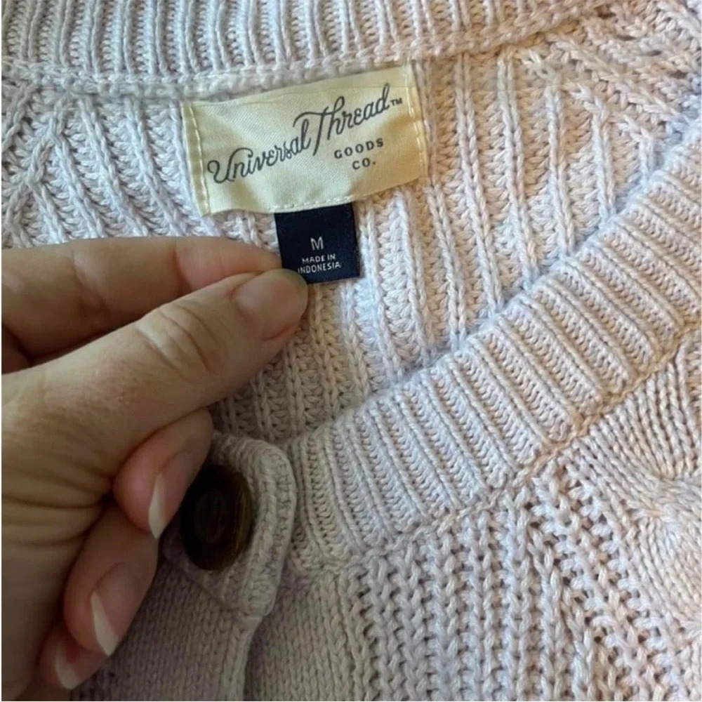 Universal Thread button-up cardigan. Purple ombré colors. Women’s medium - Picture 2 of 4